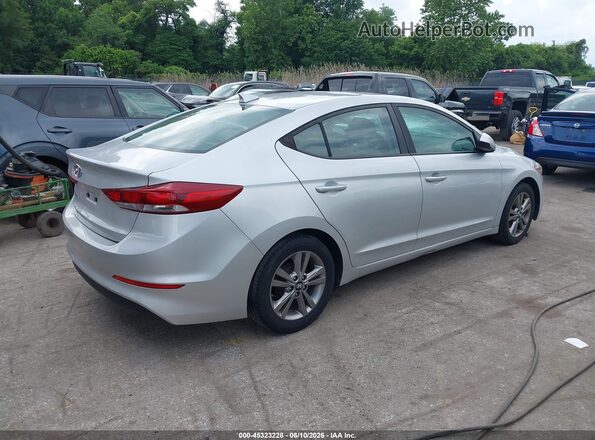 KMHD84LF1HU164584 2017 HYUNDAI ELANTRA Silver Задня права чверть