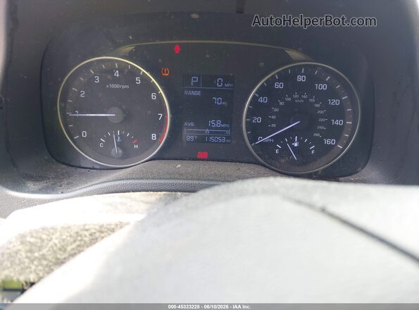 KMHD84LF1HU164584 2017 HYUNDAI ELANTRA Silver Вид задніх сидінь