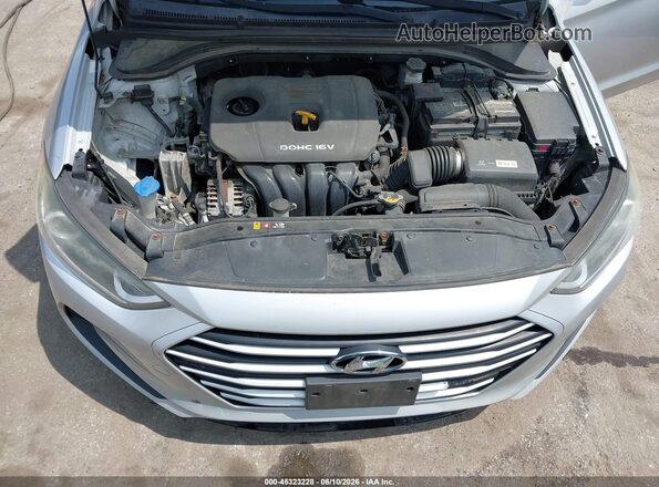 KMHD84LF1HU164584 2017 HYUNDAI ELANTRA Silver Вид ззаду