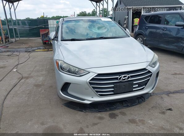 KMHD84LF1HU164584 2017 HYUNDAI ELANTRA Silver Вид спереду