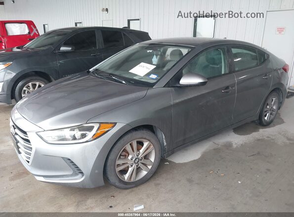 KMHD84LF1HU228848 2017 HYUNDAI ELANTRA Gray Przód lewy