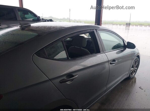 KMHD84LF1HU228848 2017 HYUNDAI ELANTRA Gray Widok z przodu