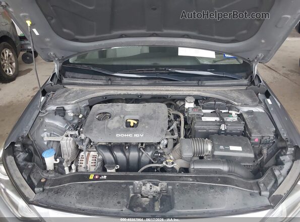 KMHD84LF1HU228848 2017 HYUNDAI ELANTRA Gray Widok z tyłu