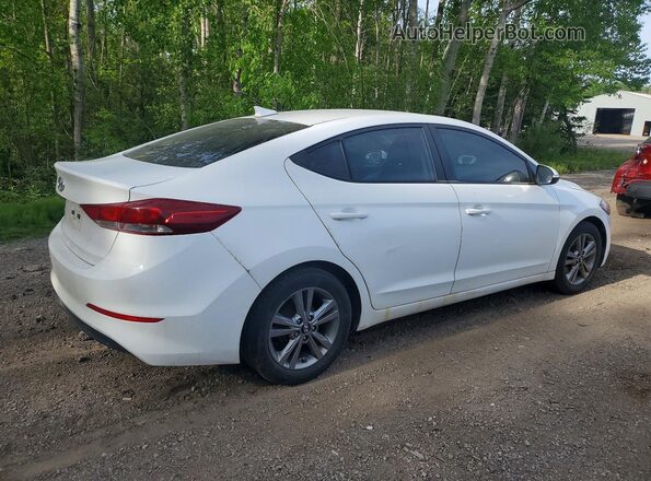 KMHD84LF1HU304469 2017 HYUNDAI ELANTRA White 