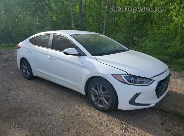 KMHD84LF1HU304469 2017 HYUNDAI ELANTRA White 