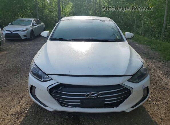 KMHD84LF1HU304469 2017 HYUNDAI ELANTRA White 