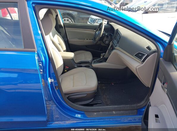 KMHD84LF1HU429066 2017 HYUNDAI ELANTRA Blue Vista interior delantera