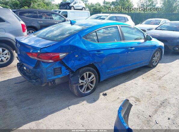 KMHD84LF1HU429066 2017 HYUNDAI ELANTRA Blue Trasero derecho