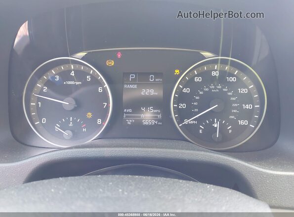 KMHD84LF1HU429066 2017 HYUNDAI ELANTRA Blue Vista de los asientos traseros