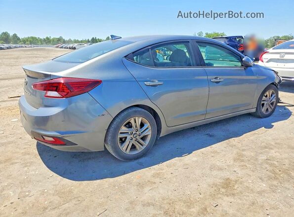 KMHD84LF1KU767445 2019 HYUNDAI ELANTRA Gray Rear right