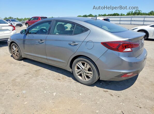 KMHD84LF1KU767445 2019 HYUNDAI ELANTRA Gray Rear left