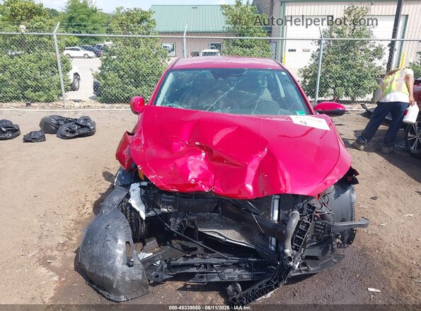 KMHD84LF1KU780986 2019 HYUNDAI ELANTRA Red Вид задньої частини салону