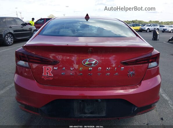 KMHD84LF1LU001166 2020 HYUNDAI ELANTRA Red 