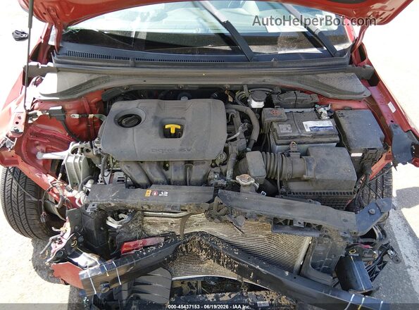 KMHD84LF1LU001166 2020 HYUNDAI ELANTRA Red Vista trasera