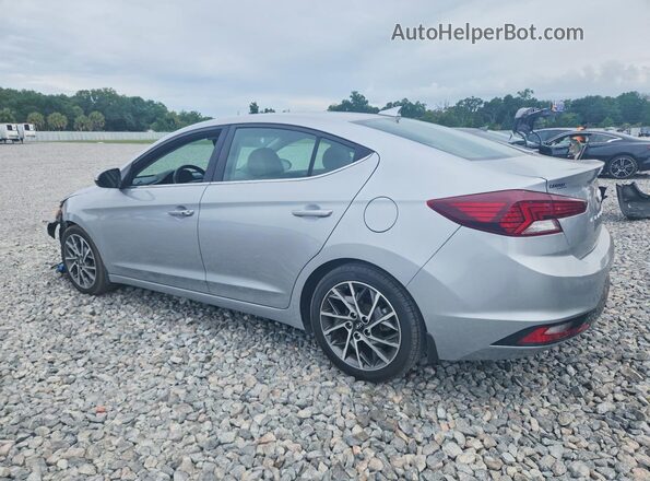 KMHD84LF1LU105172 2020 HYUNDAI ELANTRA Silver Rear left