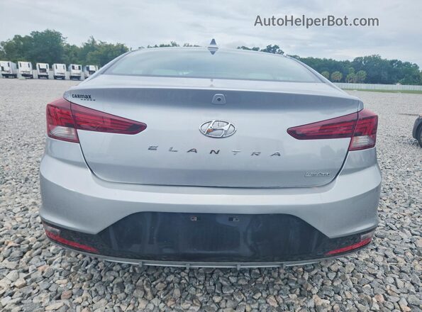 KMHD84LF1LU105172 2020 HYUNDAI ELANTRA Silver Rear view