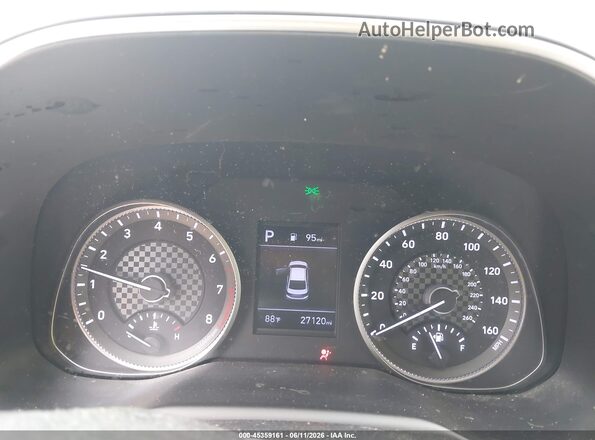 KMHD84LF1LU986455 2020 HYUNDAI ELANTRA Black Հետևի նստատեղերի տեսք