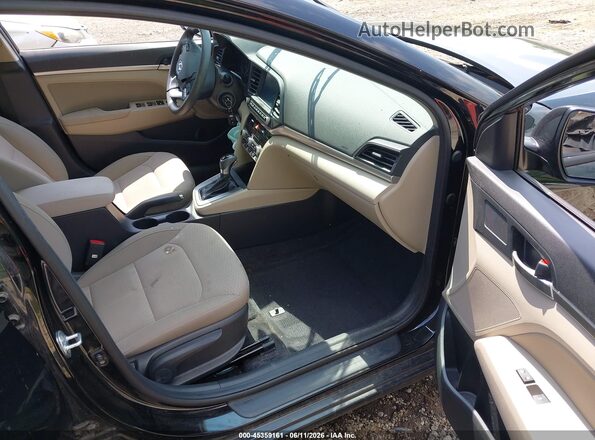 KMHD84LF1LU986455 2020 HYUNDAI ELANTRA Black Սալոնի դիմացի տեսք