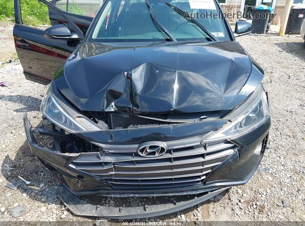 KMHD84LF1LU986455 2020 HYUNDAI ELANTRA Black Դիմացի տեսք