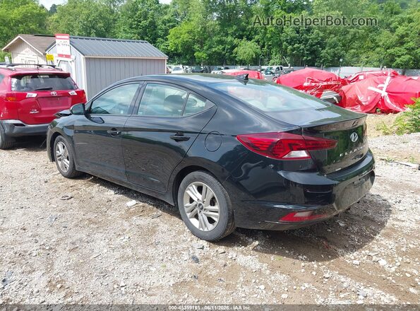 KMHD84LF1LU986455 2020 HYUNDAI ELANTRA Black Հետևի ձախ
