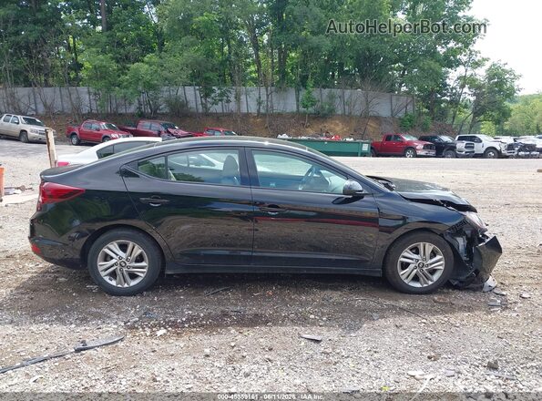 KMHD84LF1LU986455 2020 HYUNDAI ELANTRA Black Սալոնի հետևի տեսք