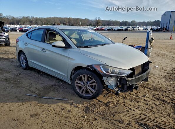 KMHD84LF2HU136129 2017 HYUNDAI ELANTRA Silver Delantero derecho