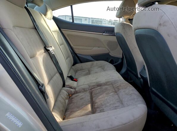 KMHD84LF2HU136129 2017 HYUNDAI ELANTRA Silver Vista de los asientos traseros
