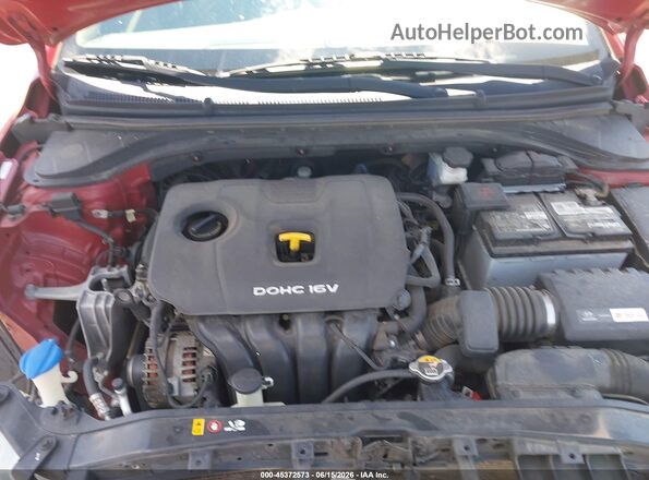 KMHD84LF2HU263429 2017 HYUNDAI ELANTRA Red Vista trasera