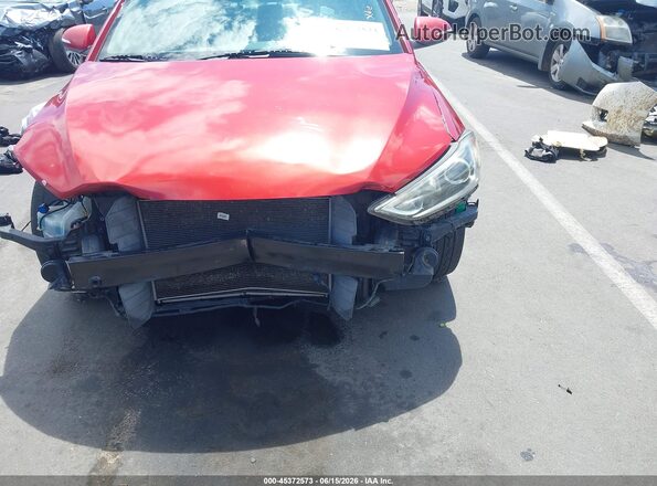 KMHD84LF2HU263429 2017 HYUNDAI ELANTRA Red Vista frontal
