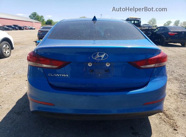 KMHD84LF2HU266010 2017 HYUNDAI ELANTRA Blue 