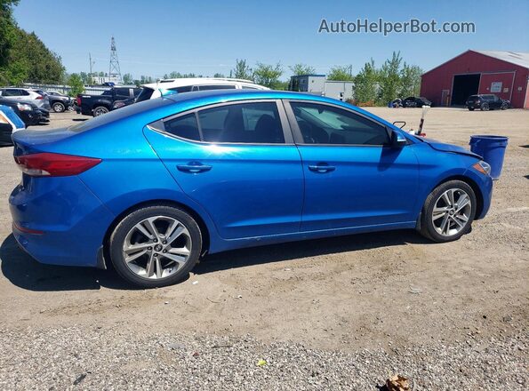 KMHD84LF2HU266010 2017 HYUNDAI ELANTRA Blue 