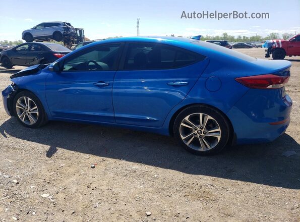 KMHD84LF2HU266010 2017 HYUNDAI ELANTRA Blue 