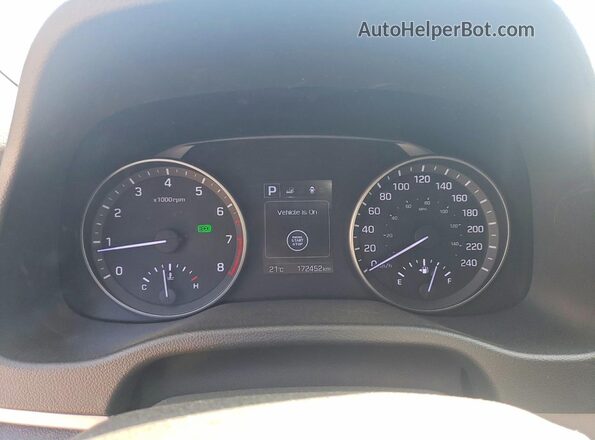 KMHD84LF2HU266010 2017 HYUNDAI ELANTRA Blue 