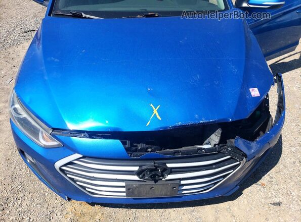 KMHD84LF2HU266010 2017 HYUNDAI ELANTRA Blue 