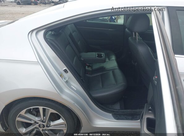 KMHD84LF2HU267013 2017 HYUNDAI ELANTRA Серебряный Вид наклейки с VIN-кодом