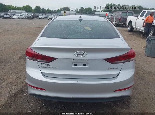KMHD84LF2HU267013 2017 HYUNDAI ELANTRA Серебряный 
