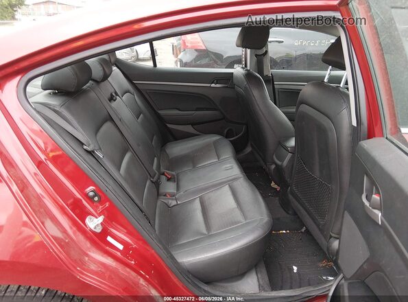 KMHD84LF2HU328201 2017 HYUNDAI ELANTRA Red VIN sticker view