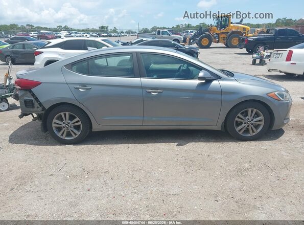 KMHD84LF2HU422577 2017 HYUNDAI ELANTRA Gray Rear interior view