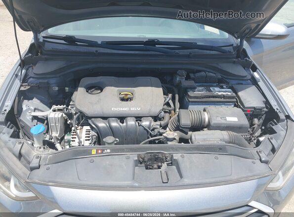 KMHD84LF2HU422577 2017 HYUNDAI ELANTRA Gray Rear view