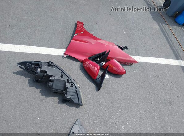 KMHD84LF2JU472045 2018 HYUNDAI ELANTRA Red Вид щитка приладів