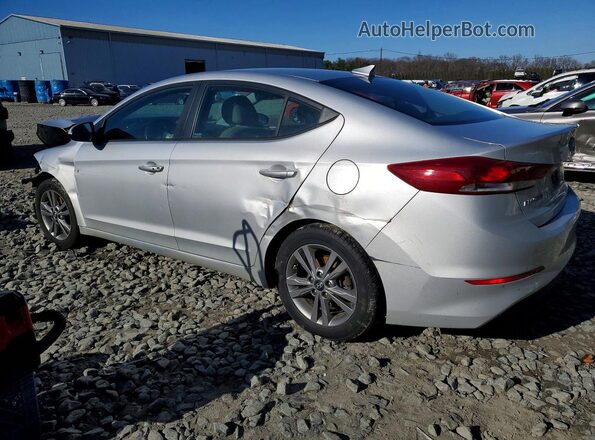 KMHD84LF2JU522328 2018 HYUNDAI ELANTRA Silver Հետևի ձախ