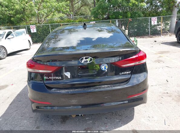 KMHD84LF2JU574249 2018 HYUNDAI ELANTRA Black 