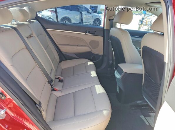 KMHD84LF2JU581329 2018 HYUNDAI ELANTRA Red 
