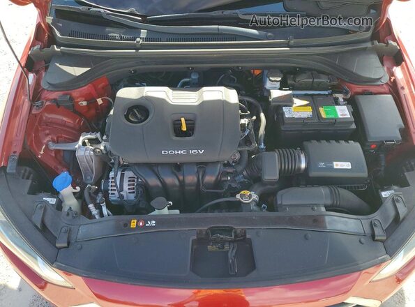 KMHD84LF2JU581329 2018 HYUNDAI ELANTRA Red 