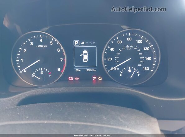 KMHD84LF2JU685013 2018 HYUNDAI ELANTRA Gray Вид задніх сидінь