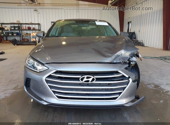 KMHD84LF2JU685013 2018 HYUNDAI ELANTRA Gray Вид задньої частини салону
