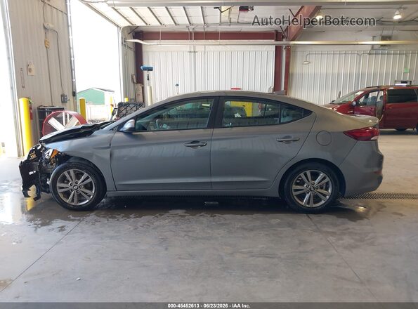 KMHD84LF2JU685013 2018 HYUNDAI ELANTRA Gray 
