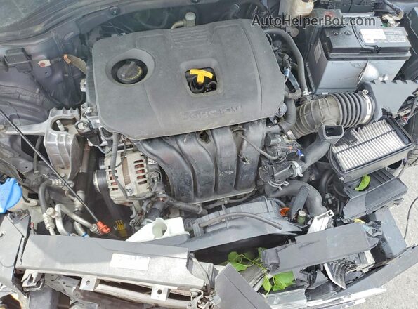 KMHD84LF2KU744207 2019 HYUNDAI ELANTRA Gray Rear interior view