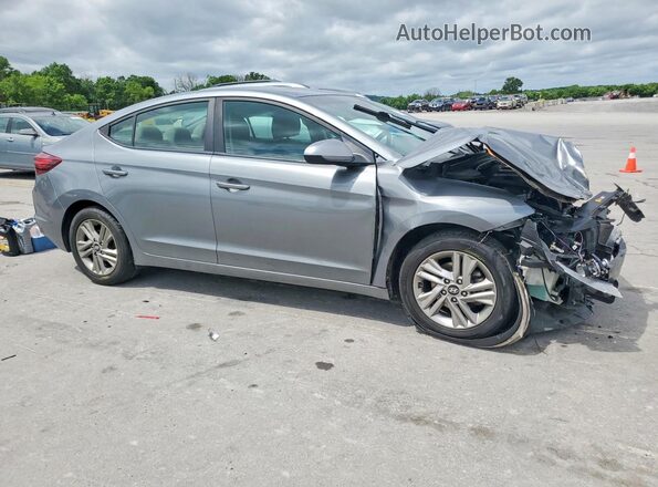 KMHD84LF2KU744207 2019 HYUNDAI ELANTRA Gray Front right