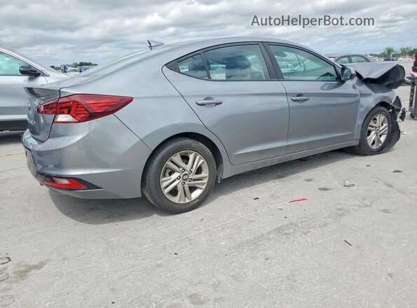 KMHD84LF2KU744207 2019 HYUNDAI ELANTRA Gray Rear right